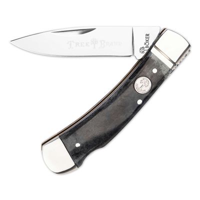 BKER TS 2.0 Lockback Smooth Grey Bone -110815