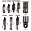 CNCLOL Mountain Bike Rear Shock 120mm/125mm/150mm/165mm/185mm/190mm/200mm,Bicycle Shock Absorber- Hydraulic Rear Suspension Shock for Mtb/Mtn/ebike/Dmn. view 3