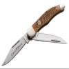 Bker Manufactory Traditional Series 2.0 Folding Hunter Jigged Brown Bone - pocket knife with bone handle scales and two blades - folding knife with D2 blade view 2
