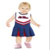 Little King NCAA Infant/Toddler Girls One Piece Team Cheer Jumper Dress-Ole Miss Rebels-18 Months view 1