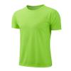 TiaoBug Kids Boys Rash Guard Swim Shirt UPF 50+ Sun Protection Short Sleeve Swimming Top Quick Dry Athletic Sun Shirts Fluorescent Green C 6-7 Years view 1