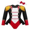 Manyakai Kids Girls Circus Ringmaster Jumpsuit Tailcoat Rompers Carnival Theme Party Fancy Dress up Black 4 Years view 1
