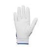 Mizuno Women's Batting Gloves, White/Royal, Small view 2