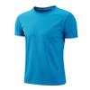 TiaoBug Kids Boys Rash Guard Swim Shirt UPF 50+ Sun Protection Short Sleeve Swimming Top Quick Dry Athletic Sun Shirts Blue C 8-9 Years view 1