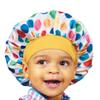 Red by Kiss Toddler Satin Bonnet Sleep Cap for Toddlers, Soft, Stretchy, and Safe, Protects Fragile Hair from Frizz & Breakage, Friction Bald Spots (Polka Dots, 18M-4T) view 1