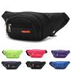 Water Resistant Bum Bag with Adjustable Buckle Strap for Men Women, BetterJonny 4-Zipper Pockets Bumbag Waist Fanny Pack for Hiking/Dog Walking/Travel & Outdoor Activities view 1