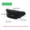 Water Resistant Bum Bag with Adjustable Buckle Strap for Men Women, BetterJonny 4-Zipper Pockets Bumbag Waist Fanny Pack for Hiking/Dog Walking/Travel & Outdoor Activities view 2