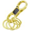 Idakekiy Key Chain Quick Release Spring with 4 Key Rings Heavy Duty Car Keychain Organizer for Men and Women view 1