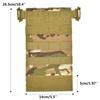 Aekvinks Tactical Chest Rig Front Panel MOLLE Vest Platform Modular for MK3 MK4 D3 MFC2.0 Quick Release Plate Carrier Chest Guard(Camo) view 3
