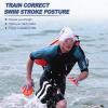 SUMARPO Swim Paddles, Swimming Training Hand Paddles with Adjustable Straps Men Women,Swimming Hand Paddles for Swimrun, Open Water, Triathlon view 4