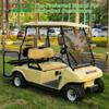10L0L Golf Cart Windshield for Club Car DS 1982-2000 Models Clear HD Shatterproof & Windproof, Fold Down Impact Resistant-Tinted view 3
