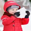 Hicarer 4 Pairs Winter Gloves for Kids Waterproof Snow Ski Gloves Girls Boys Warm Unisex Youth Clothes for Cold Weather(Blue, Green, Red, Orange,1-4 Years Old) view 3