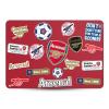 Head Case Designs Officially Licensed Arsenal FC Collage Logos Vinyl Sticker Skin Decal Cover Compatible with MacBook Pro 13.3" A1708 view 2