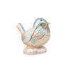 Bird Hinged Jewelry Box, Exquisite Enamel Trinket Box, Wonderful Rings Earrings Storage Boxes for Rings, Necklaces, Bracelets, Earrings, Ear Studs, Hairpins, Blue view 1