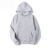 NaRHbrg 2PCS Hoodies Pullover Outfits for Women Men Tracksuit Long Sleeve Sweatshirts Jogger Pant Sports Workout Suit Gray view 3