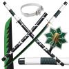 Full Tang Sword Shinazugawa Sanemi Sword 1045/1060 High Carbon Steel Real Katana view 1