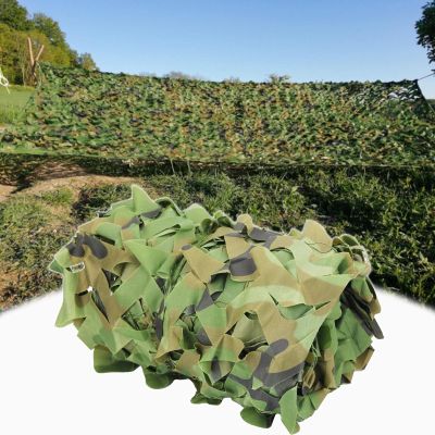 Camouflage Netting for Hunting, Military Net 22m 23m 25m 33m 34m 44m 45m 46m, Shade Net, for Woodland Camping Party Decoration Sunscreen, Car Cover Camo Netting,Jungle-2x4m(6.6 * 13.1ft)