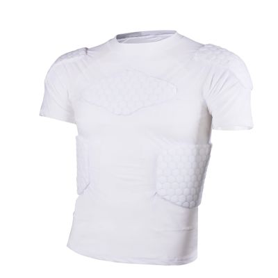 Jellybro Men's Padded Football Protective Gear Set Training Suit for Soccer Basketball Paintball Rib Protector