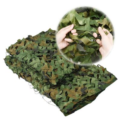 Camo Netting Woodland 23m 25m 33m 34m 44m 55m, Outdoor Camping Hunting Military Camouflage Netting, Garden Shade Decorative Net, Camouflage Net for Kids, Car Cover,Jungle-2x5m(6.6*16.4ft)