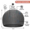 6 Pcs Kufi Hats for Men Knit Kufi Cap Breathable Cotton Stretchy Skull Cap Helmet Beanie Hat for Men Women Muslim in Cool Designs view 2