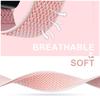Nigaee 3 Pack Elastic Nylon Bands & Lace Silicone Bands Compatible with Fitbit Charge 5,Adjustable Breathable Replacement Straps Soft Nylon Loop & Slim Silicone Wristbands for Women Men view 2