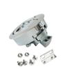2PCS Boat Latch Flush Pull Slam Latch for Marine Boat Boor Latches 1/4'' Door Cabinet Hardware Silver Zinc Alloy view 2