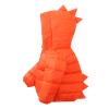 Winter Coats for Toddler Baby Boys Girls Padded Light Warm Jacket Outerwear Infant Winter Down (Orange, 4-5 Years) view 3