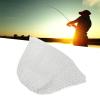 VBESTLIFE Replacement Net for Fishing Landing Net, 55cm Transparent White Rubber Fishing Net view 2