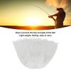 VBESTLIFE Replacement Net for Fishing Landing Net, 55cm Transparent White Rubber Fishing Net view 4