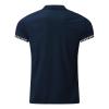 Maiyifu-GJ Men Zip Up Color Block Polo Shirt Graphic Casual Slim Fit Lapel Neck Shirts Short Sleeve 1/4 Zip Printed T-Shirts (Blue,Medium) view 2