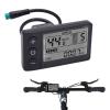 Cryfokt Electric LCD Display Meter, 24V 36V 48V Electric Modification Accessories with Plug Electric Conversion kit for Electric Scooter 22.2mm/0.9in view 4