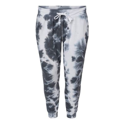 J. America Adult Tie Dye Fleece Jogger