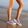 MDPCX Women's Garden Clogs Breathable Shoes Bathing Shoes Beach Shoes Water Shoes Footwear Slippers Walking Shoes Home Travel Shoes Purple view 3