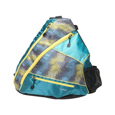 Glove It Sling Bag - 19 in x 13 in. Pickle Ball Bag w/Adjustable Strap, Clip-On Shoe Bag Included, Functional Pickleball Bag, Laguna (PB405)