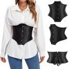 Women's Victorian Renaissance Corset Bustier Underbust Waist Trainer Cincher Corsets Waistcoats Vest(No Blouse) view 2