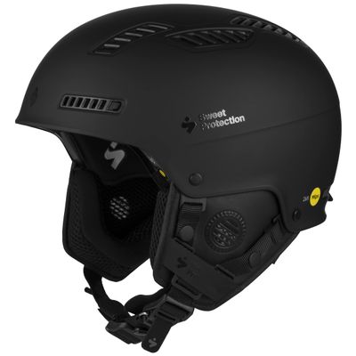 Sweet Protection Igniter 2Vi MIPS Ski Helmet - Lightweight, Highly Ventilated Hard Shell Adjustable Snowboarding Helmet, Dirt Black, Large/X-Large