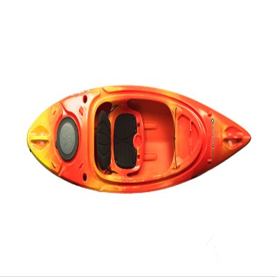 Perception Kayaks Flash 9.5 | Sit Inside Kayak for Fishing and Fun | Two Rod Holders | Multi-Function Dash | 9' 6" | Sunset