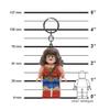 Lego DC Super Heroes Large 3 Inch Tall Figure Keychain Light - Wonder Woman (KE117H) view 2