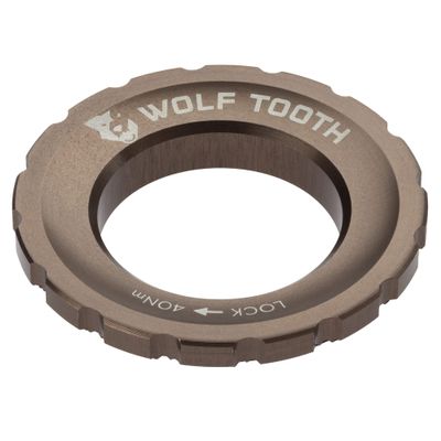 Wolf Tooth Centerlock Rotor Lockring Espresso