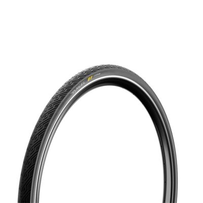 Pirelli Angel DT Urban Tire - 700 x 28, Clincher, Wire, Black, Reflective