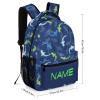 Fovanxixi Custom Cute Shark Backpack for Kids Boys Girls, Children Personalized Backpack with Name Text Customized Daypack Schoolbag for Student Bookbag view 2