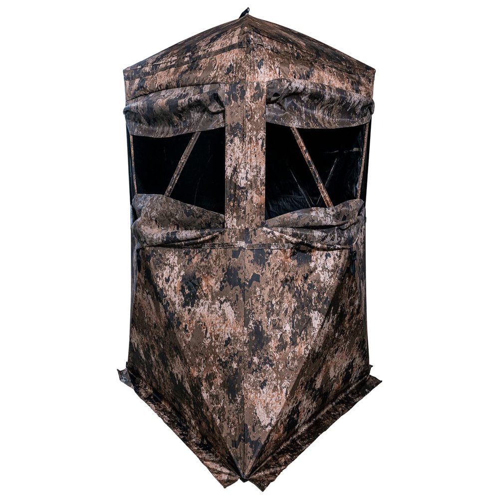 Buck Bourbon Rack House 300+ One Way Mesh Hunting Blind