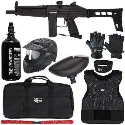 Action Village Tippmann Stryker MP1 Level 2 Protector Paintball Gun Package Kit (Small/Medium)