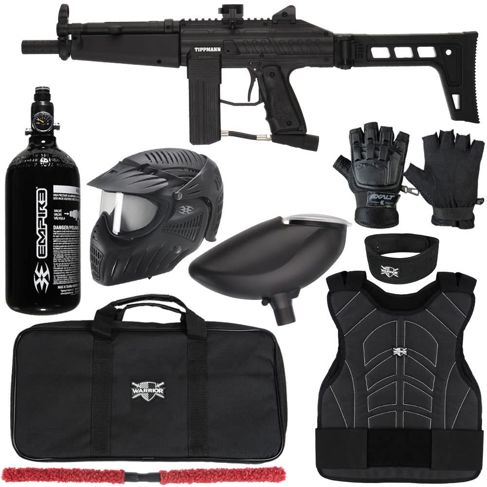 Action Village Tippmann Stryker MP1 Level 2 Protector Paintball Gun Package Kit (Small/Medium)