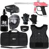 Action Village Azodin Blitz 4 Level 3 Protector Paintball Gun Package Kit (Small/Medium, Dust Pink/Polished Silver) view 1