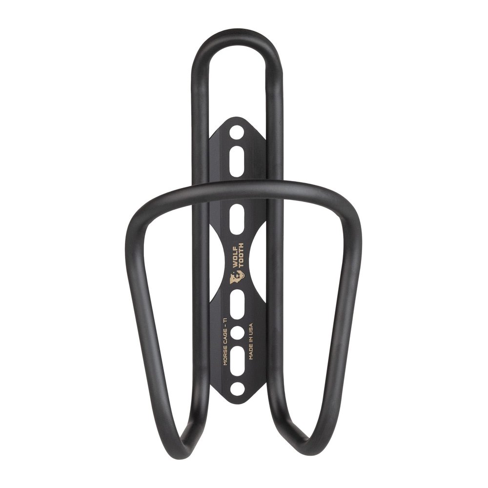 Wolf Tooth Morse Cage Ti Limited Edition Black