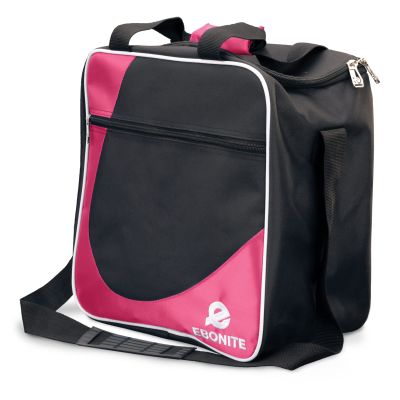 Ebonite Basic Single Tote Bowling Bag (Pink)