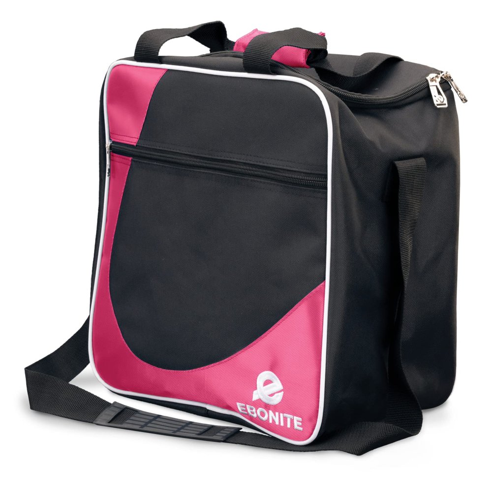 Ebonite Basic Single Tote Bowling Bag (Pink)