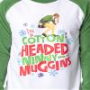 INTIMO Elf The Movie Mens' Film Cotton-Headed Ninny-Muggins Sleep Pajama Set (Small) Multicolored view 3