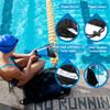 Sporti Swimming Equipment Bags, Mesh Drawstring Backpack, Swim Bag for Swimmers, Mesh Backpack for Beach, Gym and Workout Gear - Mesh Bag with Zipper Pocket - Purple view 4